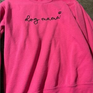 Source Unknown Pink 'Dog Mama' Sweatshirt